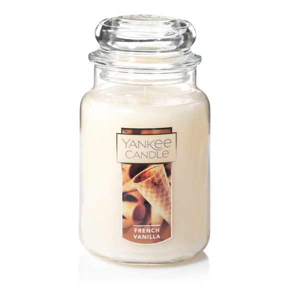 Yankee Candle Other - Yankee Candle French Vanilla Scented, Classic 22oz Large Jar Single Wick Candle